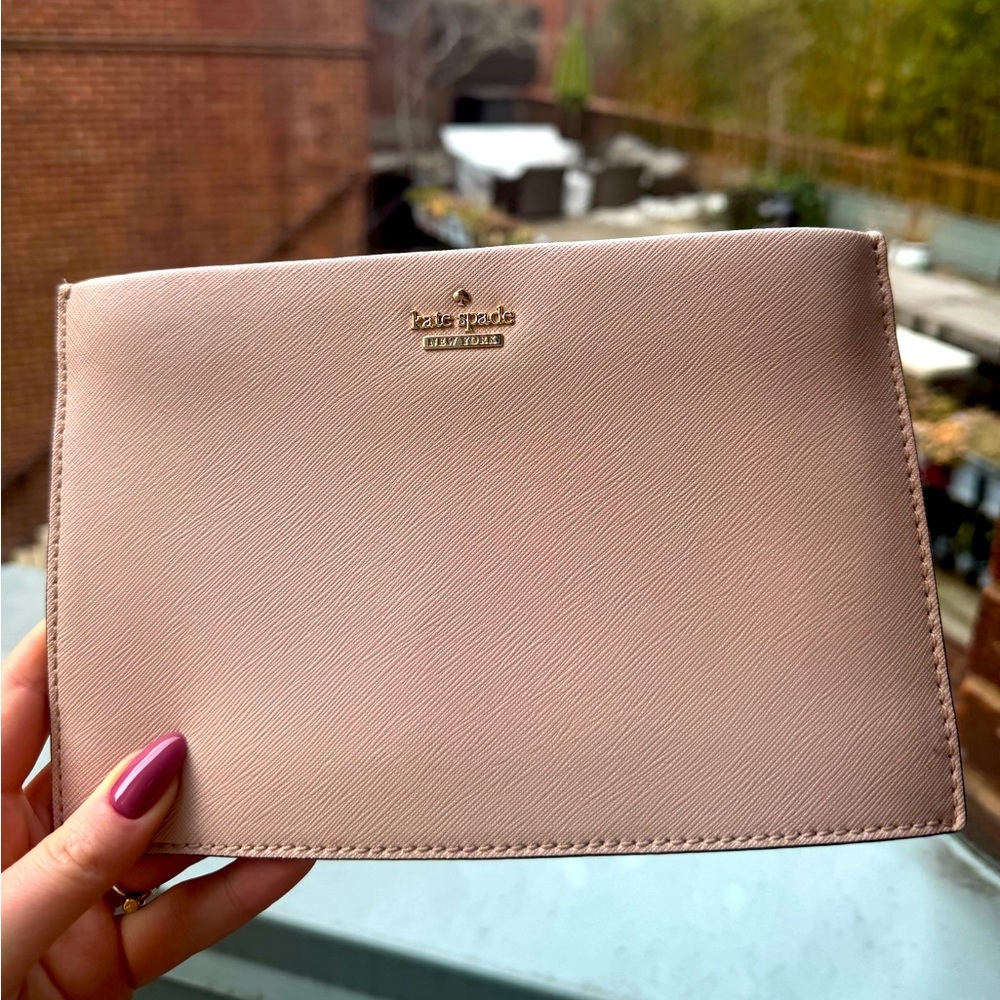 Kate Spade Nude Pink Clutch